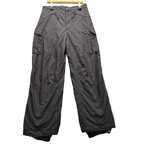 SKIGEAR Cargo Ski Snowboard Pants Men's XL Black Insulated Waterproof Winter